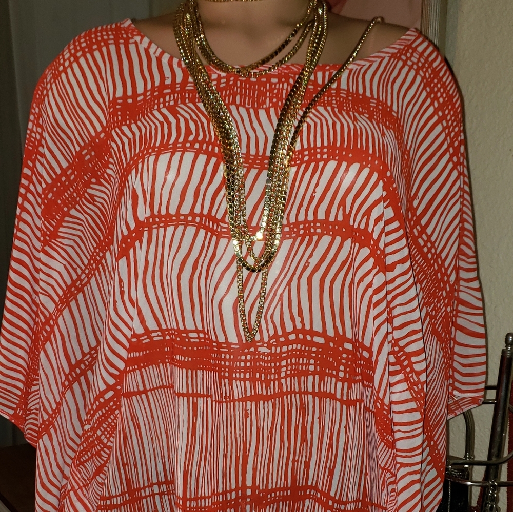 Blouse sleeveless peck & peck